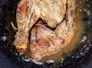 Una foto de Pollo al disco