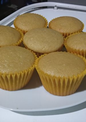 Una foto de Muffins de vainilla 🥰