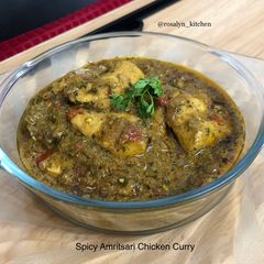 A picture of Spicy Amritsari Chicken Curry (Amritsari Murg).