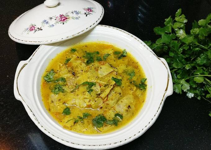 Steps to Make Gordon Ramsay Rajasthani Papad ki sabzi