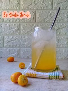 Foto resep Es Soda Jeruk