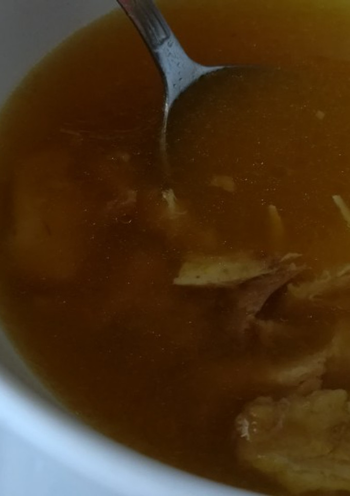 Una foto de Sopa de capon