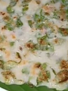 முருங்கைக் கீரை அரிசி ரொட்டி செய்முறை முக்கிய புகைப்படம்