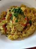 🇮🇳⚜️ Arroz Hindú al Curry ⚜️🇮🇳 #comidahindu #vegan