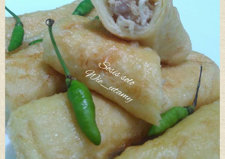 resep cara mengolah Sosis Solo Recook Resep mba @Fitrisasmaya �?