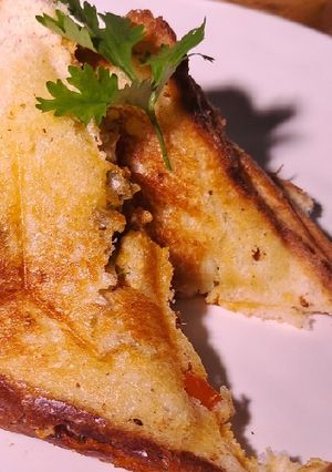 A picture of Tandoori sandwich.