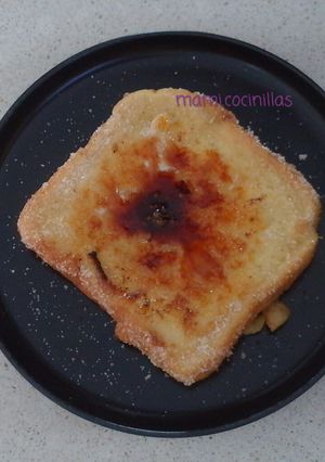 Una foto de Torrijas tradicionales caramelizadas