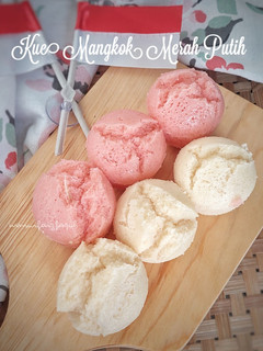 Foto resep Kue Mangkok Merah Putih (Pake Tape)