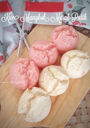 Foto resep Kue Mangkok Merah Putih (Pake Tape)