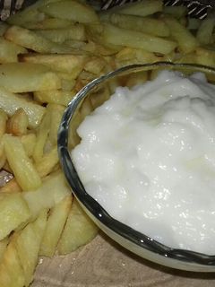 صورة لوصفة طريقة الثومية بدون بيض