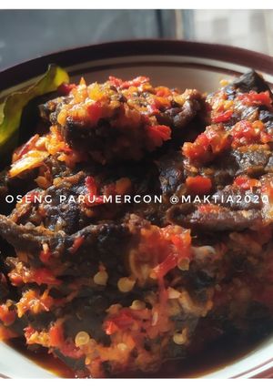 Foto resep Oseng Paru Mercon