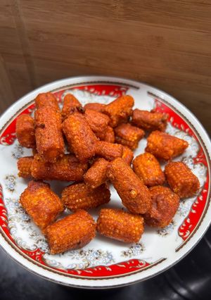 A picture of Baby corn bites.
