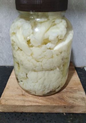 Una foto de Pickle de Coliflor