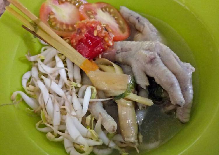 Resep Soto Ceker Ayam Anti Gagal