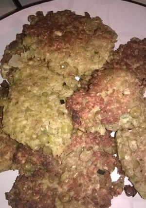 Una foto de Hambuerguesas de arvejas
