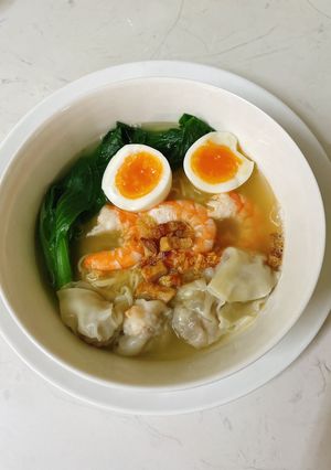 Hình của món Mì vằn thắn.