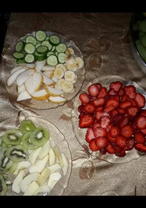 صورة لوصفة فواكه مقطعه