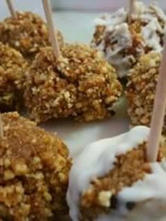 Una foto de Bolitas de Nutella o dulce de leche