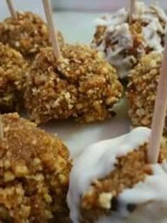 Una foto de Bolitas de Nutella o dulce de leche