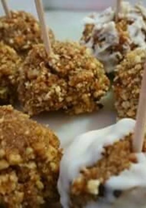 Una foto de Bolitas de Nutella o dulce de leche