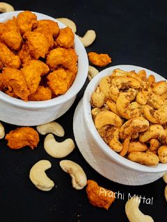रोस्टेड मसाला काजू (roasted masala kaju recipe in Hindi) रेसिपी मुख्य फोटो