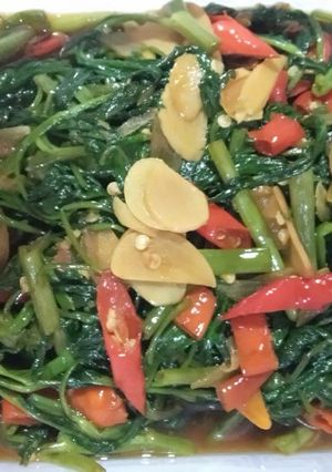 Foto resep Tumis Kangkung Rawit Simpel Rumahan