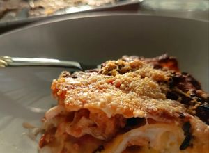 Foto resep Lasagna ala Mbak Carolina(Daging Kalkun dan Jamur) versi halal