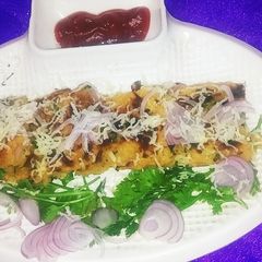 A picture of Poha Cake.