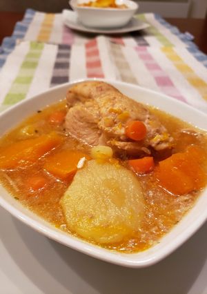 Una foto de Sopa de Pollo