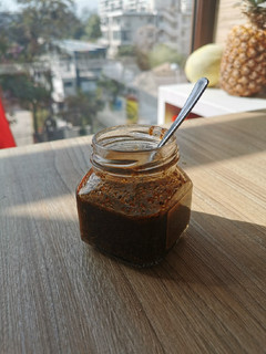Una foto de Chimichurri de merkén