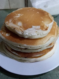 Una foto de Pancakes (ideales para el mate!)