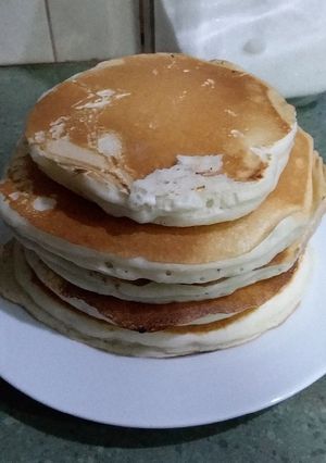 Una foto de Pancakes (ideales para el mate!)