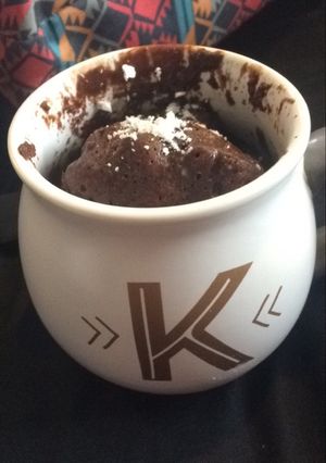 A picture of Chocolate mug cake.