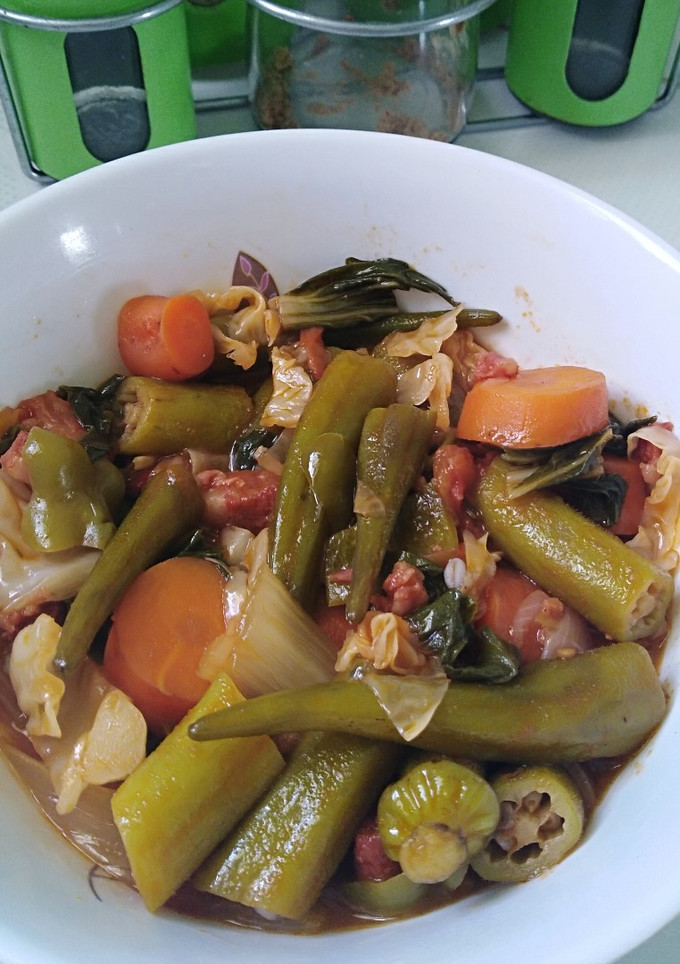 Una foto de Pipiao de vegetales