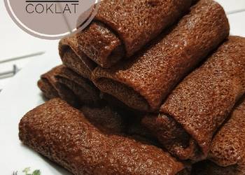 Resep Baru Dadar Gulung Coklat Mantul Banget