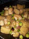 Tumis Tempe Gembos dengan Rimbang