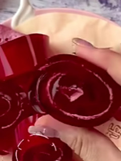 Una foto de Rollitos de gelatina