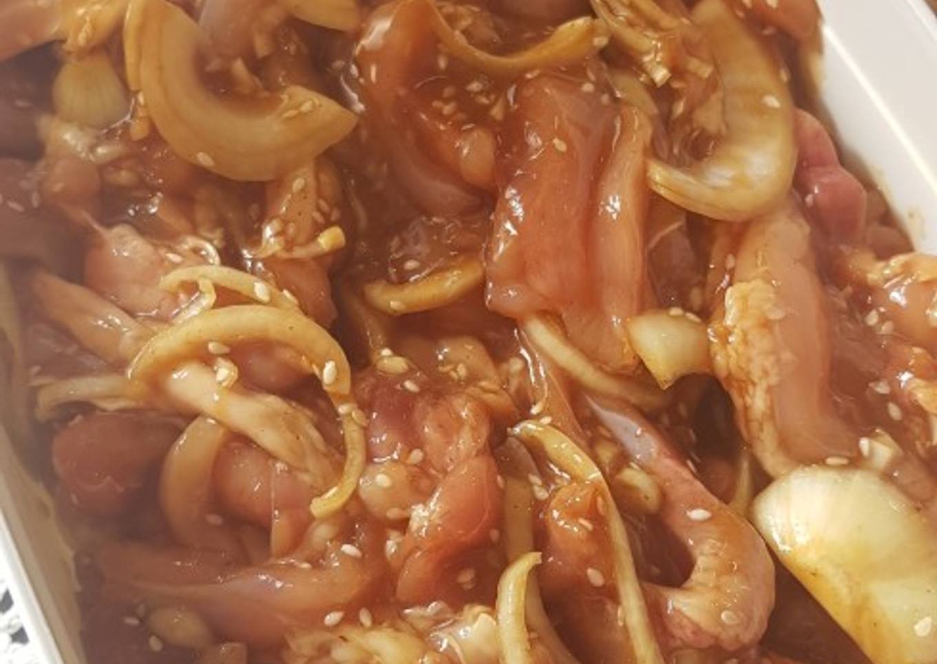 Ayam teriyaki ala mom at home