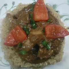 A picture of Chicken tikka masala# chicken contest.