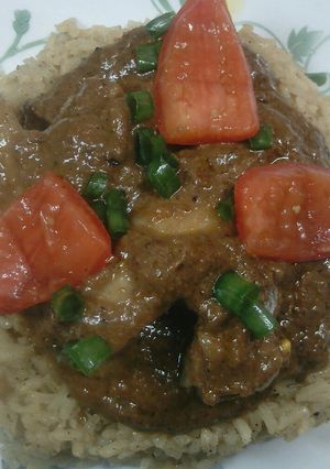 A picture of Chicken tikka masala# chicken contest.