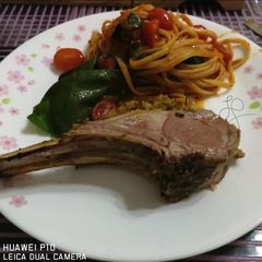 A picture of Lamb With Bread Crumbs.