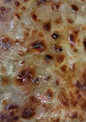 A picture of Bajra Parantha.