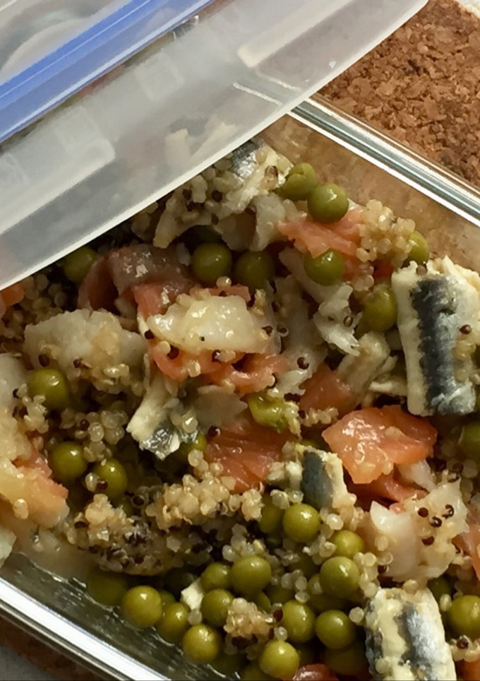 Una foto de Tupper súper rico en omega3