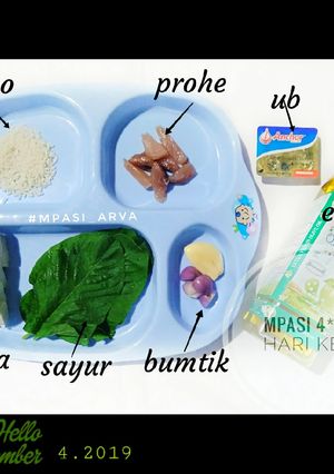 Foto resep Mpasi 4⭐ 6mo hari ke 8
