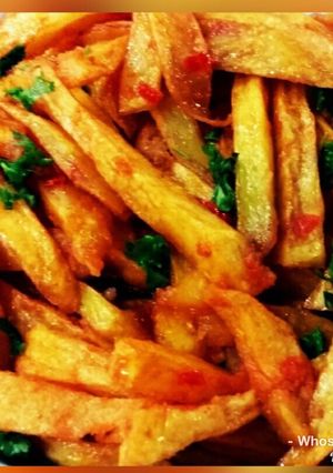 A picture of Whosayna’s Pilipili Fries.