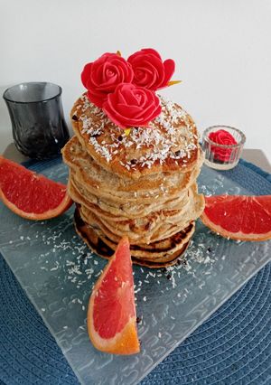 Une photo de Pancakes aux pepites de chocolat