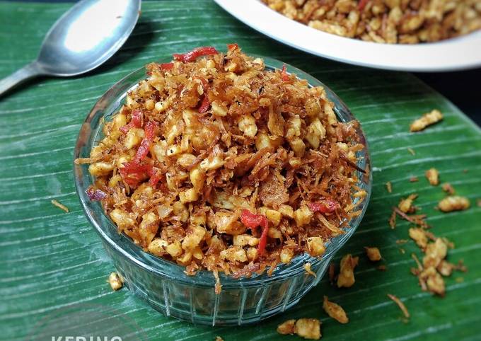 Standar Bagaimana cara bikin Kering Tempe Serundeng Manis dijamin sempurna