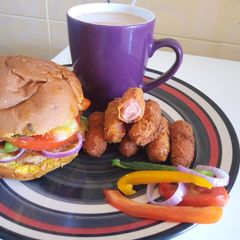 Breakfast fit for a king A picture of Breakfast fit for a king.