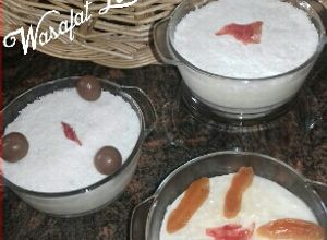 صورة لوصفة رز بحليب على طريقتي