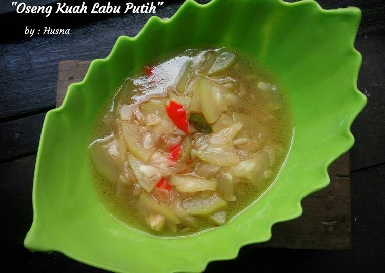 Resep Oseng Kuah Labu Putih Anti Gagal